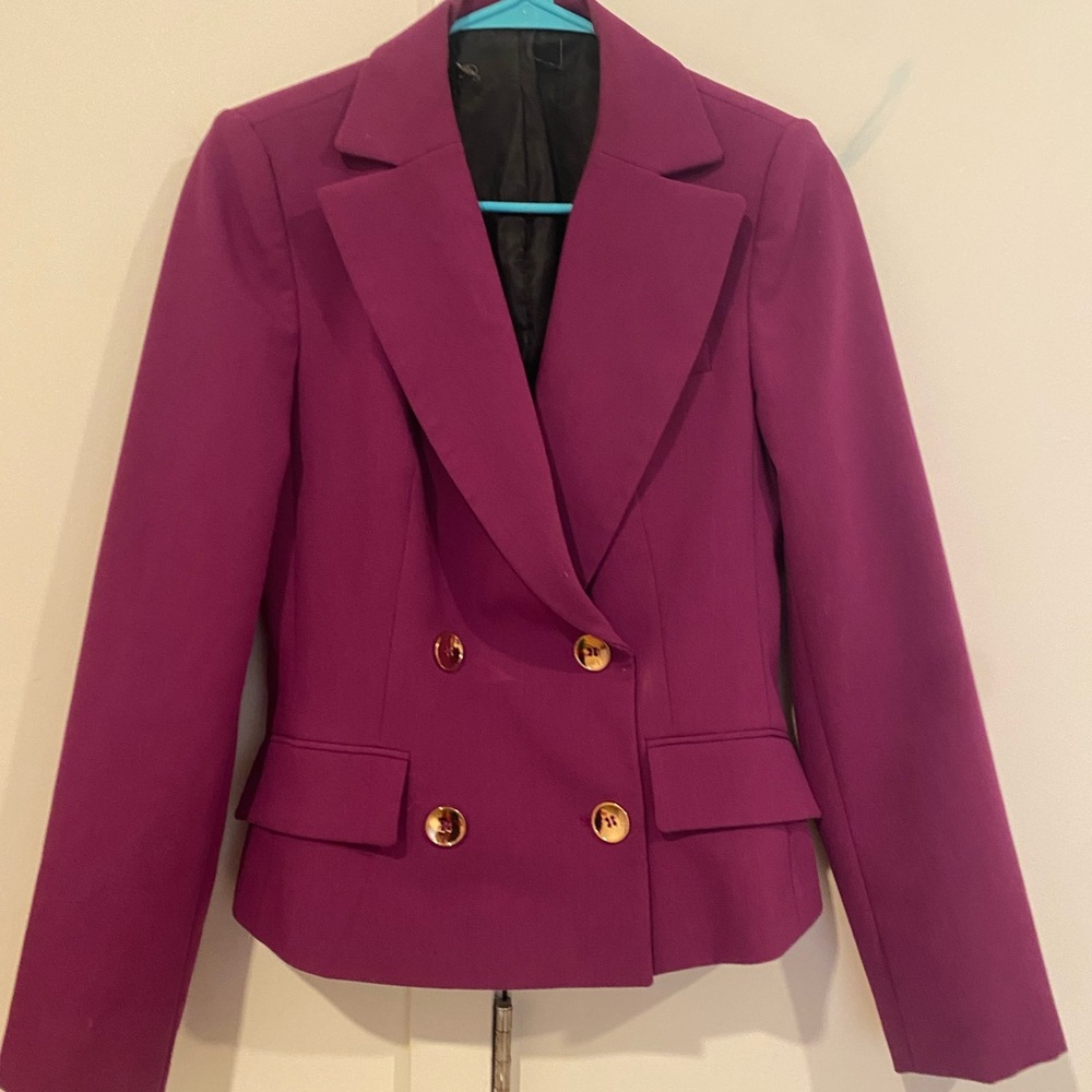 Zara rare magenta pantsuit size M